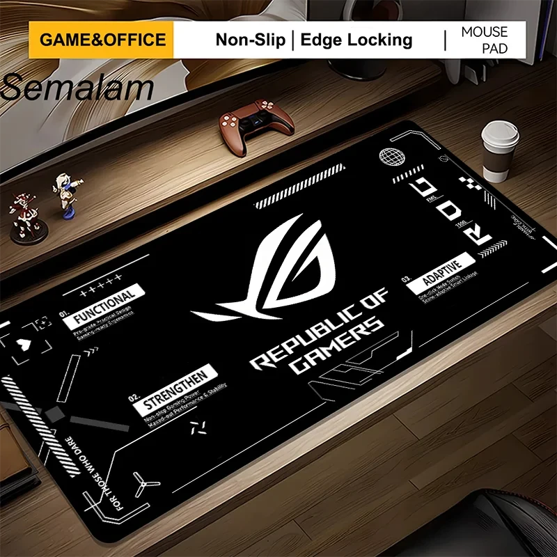 Gaming Mats Large Extended Pad for ASUS Rog Mouse Pad Gamer PC Computer Keyboard XXL Desk Mat Offices Interior Accessories Rug
