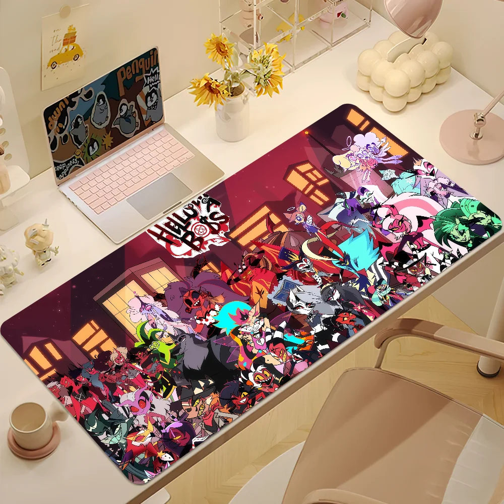 Mouse H-Helluva Pad Anti-fray B-Boss Home Custom Ergonomic Office Rubber Cartoon Large Desk Funny Mat Keyboard PC Non-slip