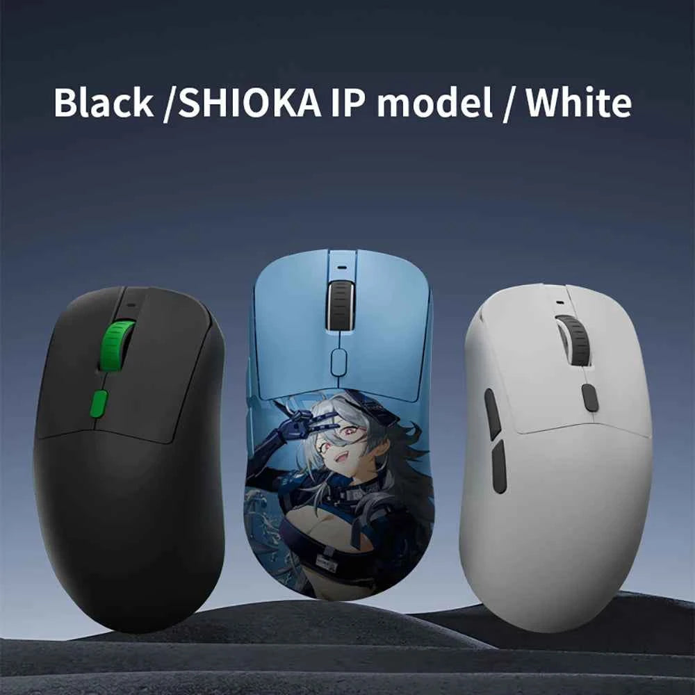 Darmoshark X5 Gaming Mouse 7Key PAW3395 Double 8K Wired Wireless 26000 DPI RGB Magnetic Charging Base Motospeed Macro Mouse