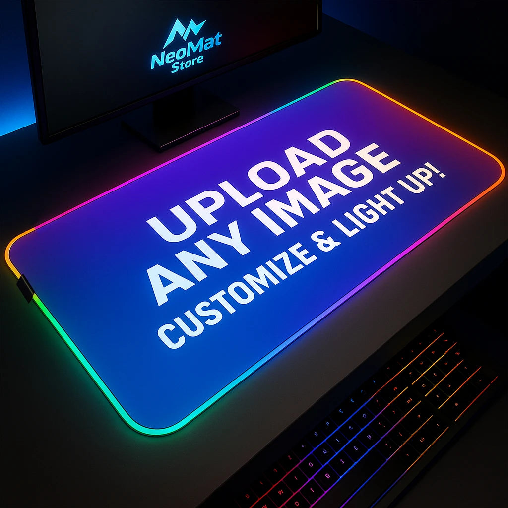 Light Up Mouse Pad with Backlight Led Loight Mousepad Pc Decoration Black Gaming Mat Pc Carpet 1200x600 Rgb Deskmat 1000x500