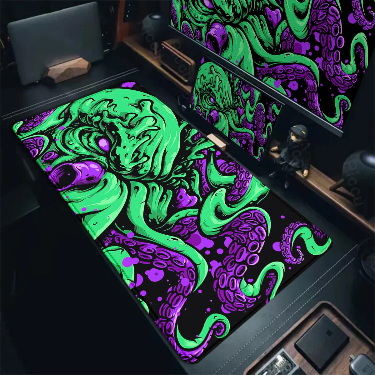 Octopus Monster Mouse Pad Large Size Gamer Keyboard Desk Mats Computer Table Gaming Mat XXL Extended Mausepad Office Accessories