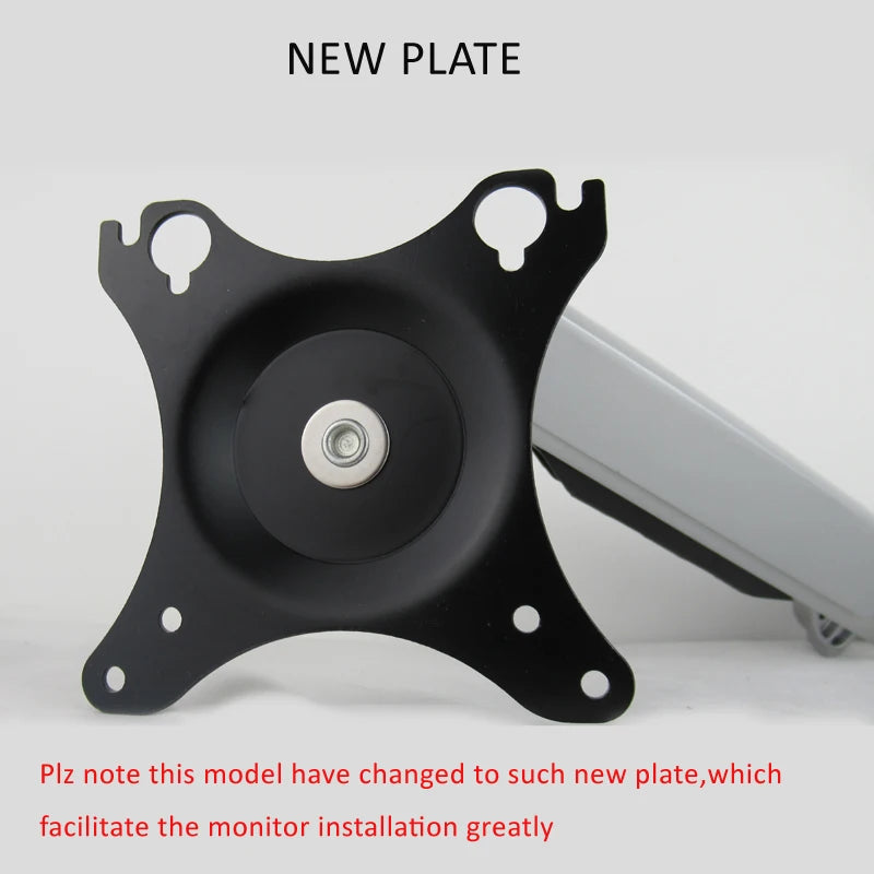 DL-7013 17-32' Mechanical Spring Aluminum Steel LCD Monitor Mount TV Wall Bracket Mount Long Arm 840mm 2-10kg VESA 100x100