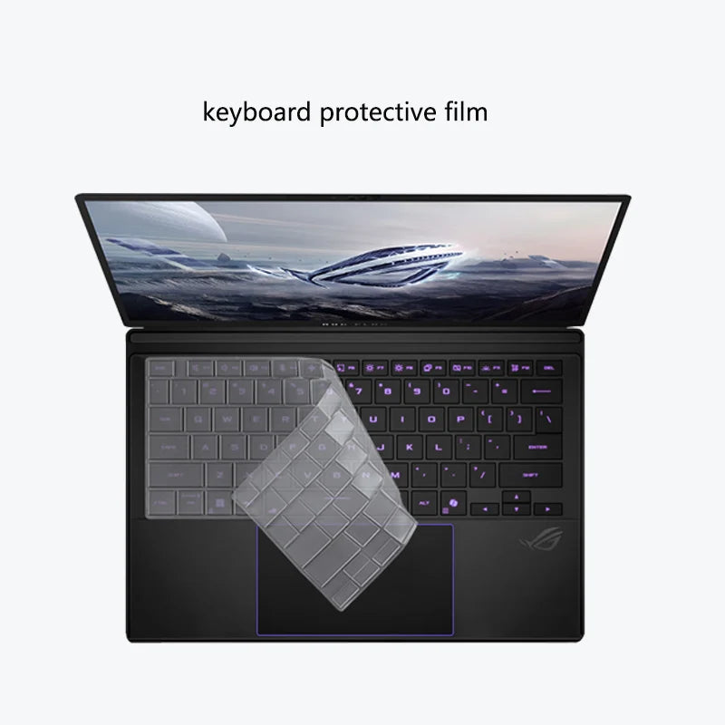 For 2026 ROG Flow Z13-KJP laptop screen protector 13.4 inch GZ302EAC-XS99 keyboard film anti-radiation privacy anti-peep film