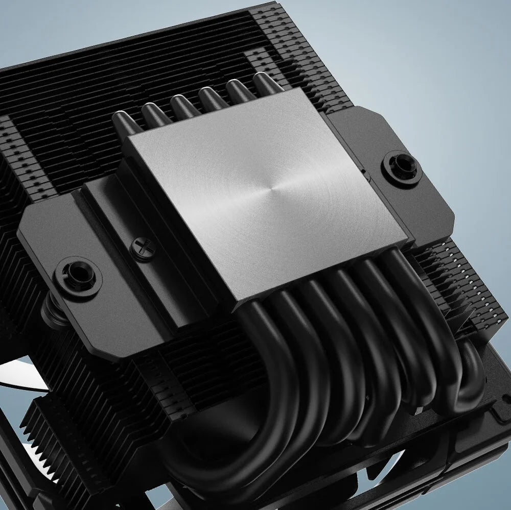 ID Cooling IS-67-XT 6 Heat pipes CPU Cooler Hydraulic Bearings Low Noise Cooling Fan Push Type Air Radiator with Thermal Paste