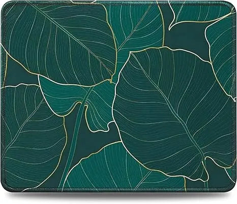 Premium-Textured Washable Mouse Pad with Non-Slip Rubber Base 10.2 X 8.3 Inch Computer Mousepad with Stitched Edges for Gaming Office Home Use