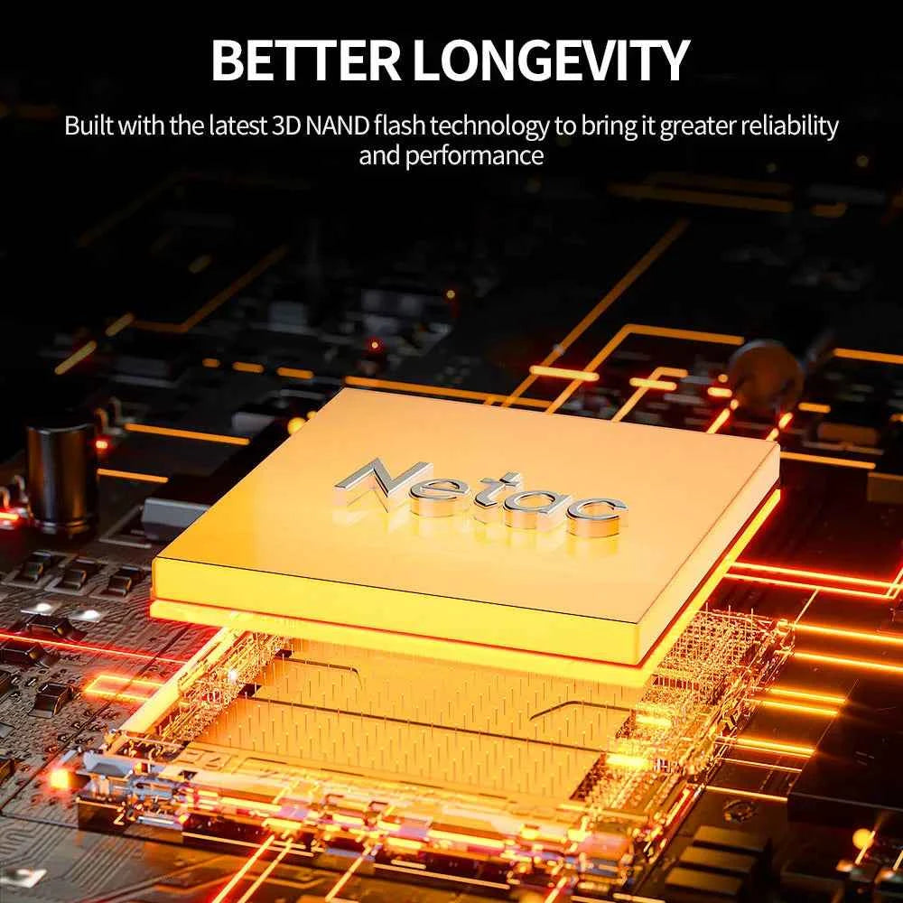 Netac SSD M2 NVMe 1tb 2tb 4tb 512gb NVMe M.2 2280 PCIe4.0x4 Internal Solid State Drive SSD 1tb for PC PS5 Laptop