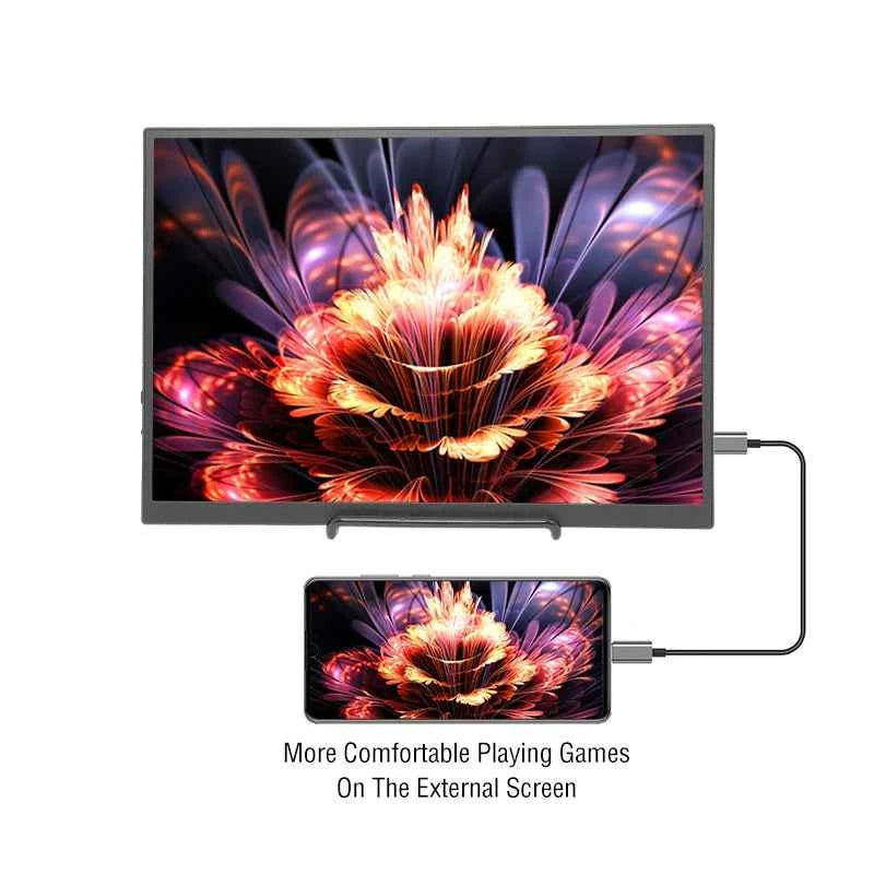 Anmite 10.5-Inch Portable Monitor 1280P HDR 15:10 Low Blue Light for Xbox PS4 / 5 Switch Cell Phone PC Laptop Extension