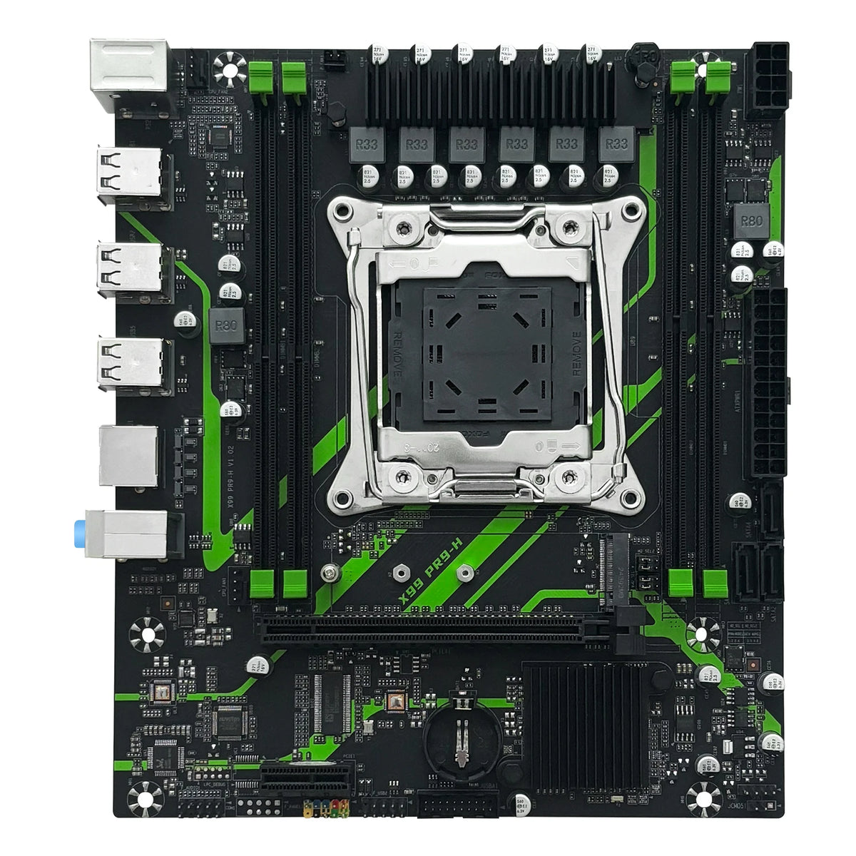 PR9-H MACHINIST X99 Motherboard LGA 2011-3 Set Combo Optional Xeon E5 2670 V3 CPU Processor 16G DDR4 ECC RAM Memory NAME M.2