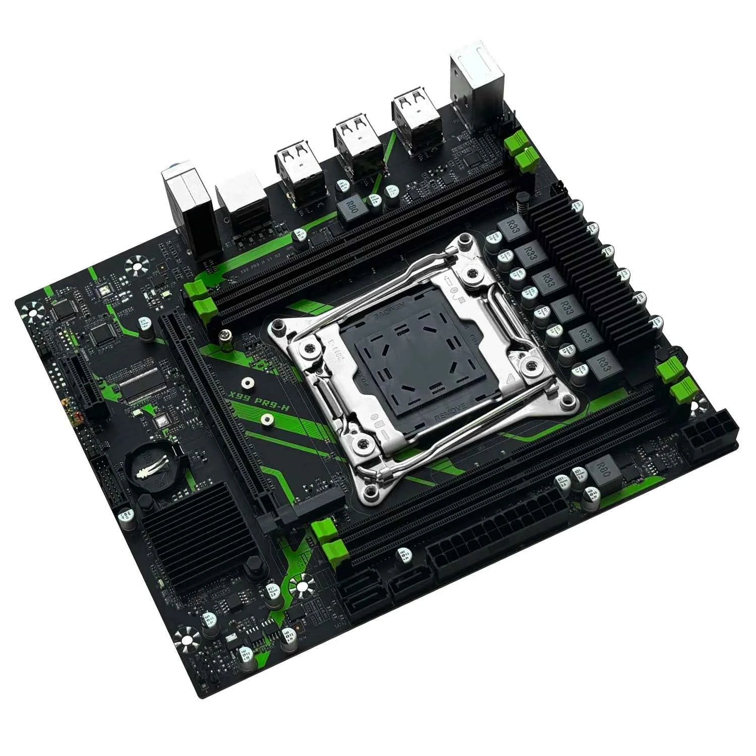 PR9-H MACHINIST X99 Motherboard LGA 2011-3 Set Combo Optional Xeon E5 2670 V3 CPU Processor 16G DDR4 ECC RAM Memory NAME M.2