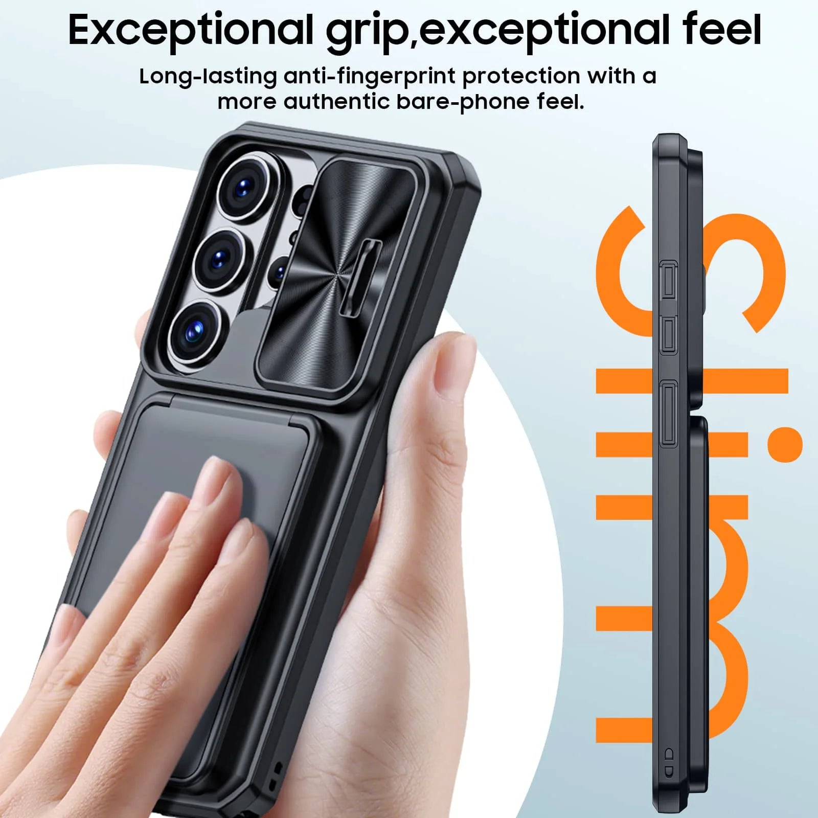 WEFOR for Samsung Galaxy S26 Ultra/S26 Plus/S26 Case Wallet, Built-in Card Holder (3-4 Cards) & Slide Camera Cover & Kickstand