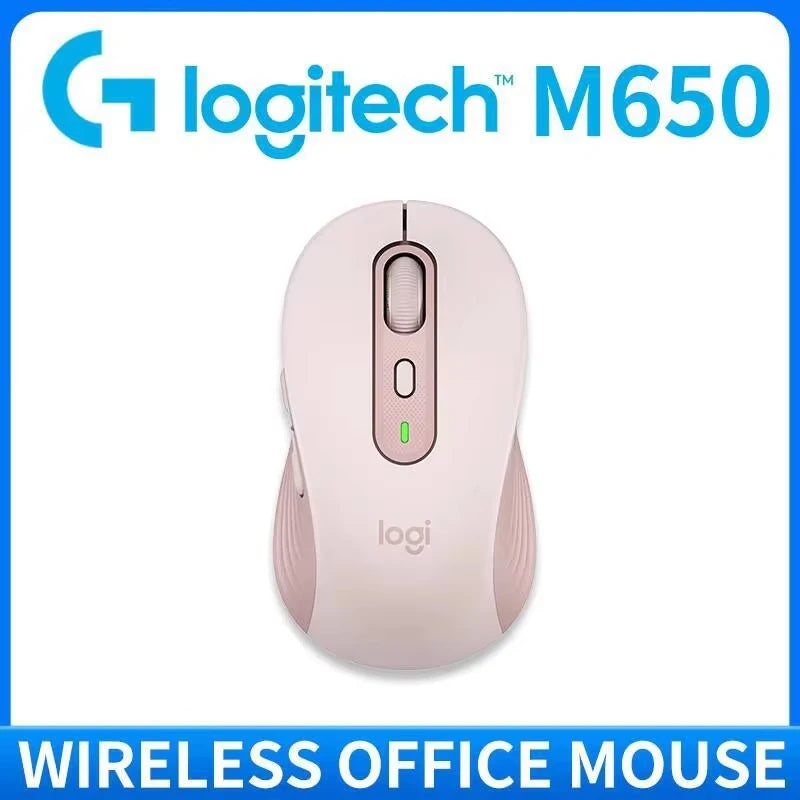 Logitech M750 Wireless Bluetooth Mouse Silent Click Comfort Shape Long Battery Life Multi Device Pairing for Mac Windows iPad