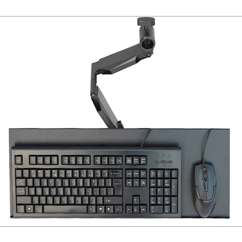 WH01 Wall Mount Keyboard Support 2 in 1 Monitor Keyboard Holder Arm