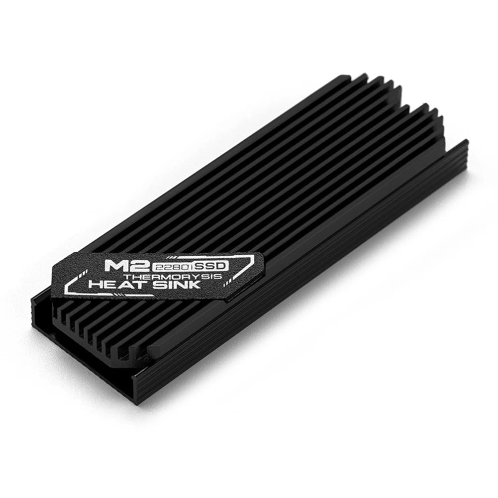 M.2 NVME 2280 Solid State Hard Disk Radiator Aluminum M.2 SSD Heat Sink M.2 SSD Cooler With Thermal Pad For PS5 Desktop PC