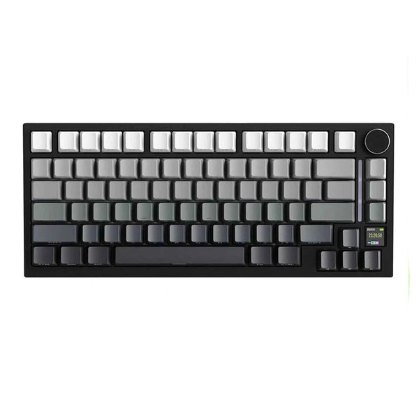 ATTACK SHARK X820 Ultra Wireless Mechanical Keyboard with TFT Smart Display & Knob, Hot Swappable, RGB South Facing LED