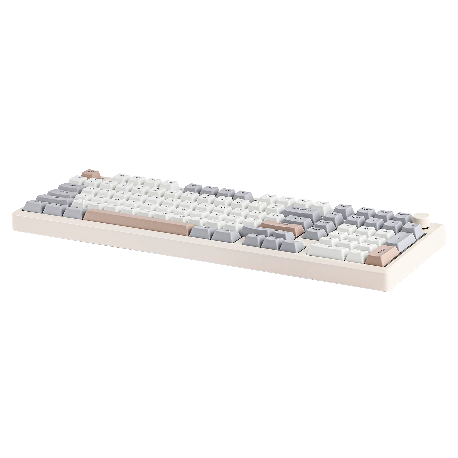EPOMAKER Galaxy100 1800 ANSI US Layout QMK/VIA Wired/BT5.0/2.4Ghz Aluminum Mechanical Gaming Keyboard with Knob