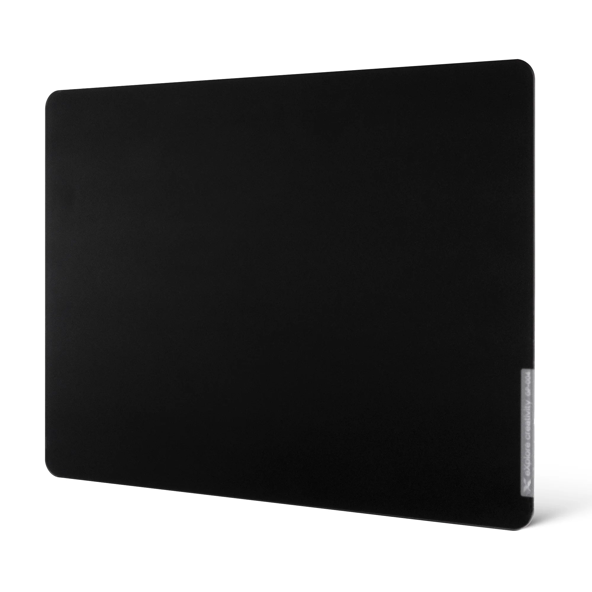 XVX Premium Glass Mousepad Micro-etched surface Full Anti-slip Rubber Base Special Tempered Glass Black Mouse Pad for Gamer