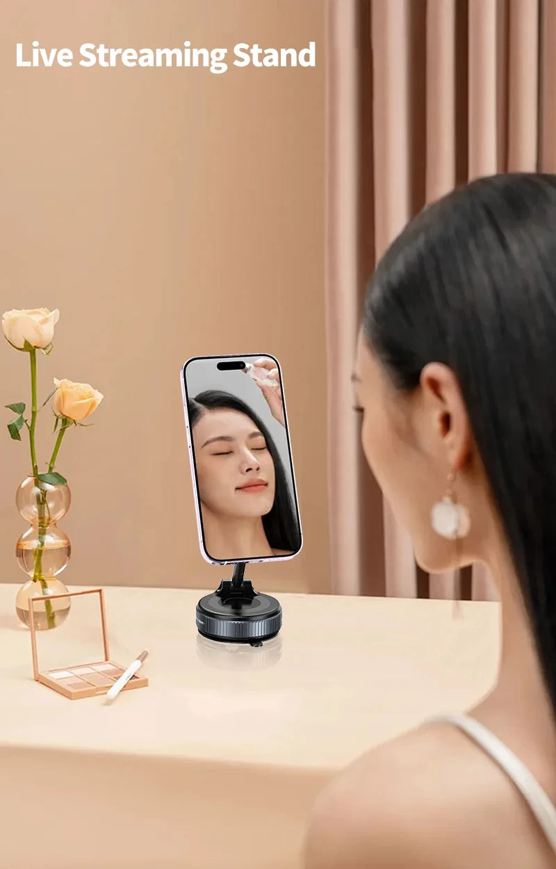 Mobile phone magnetic stand for desktop; 360° rotating magnetic adsorption stand; universal mobile phone holder
