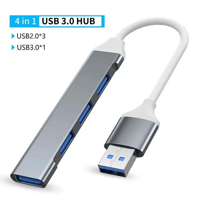 USB C Hub Type C 3.0 Adapter to 4K HDMI SD TF Card PD Fast Charge Splitter Docking Station Hub for Phone MacBook Computer