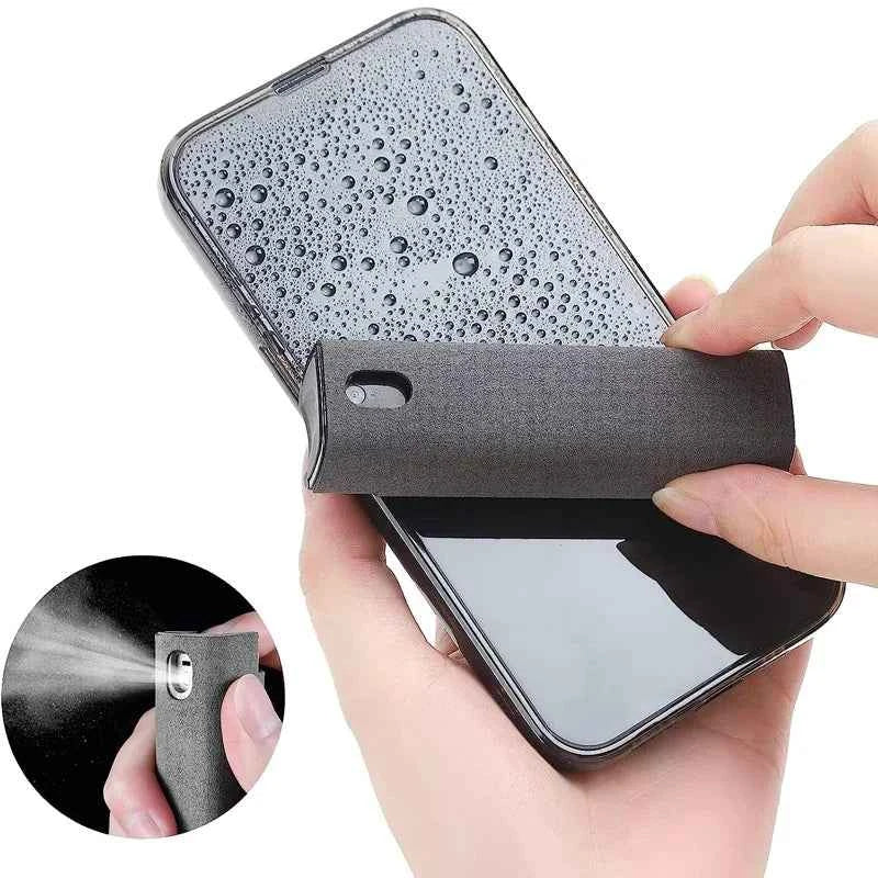 Computer Cleaning Supplies Wipe Cleaning Tools 2-in-1 Screen Cleaner Kit  for Phone Laptop Tablet TV Monitor Car Screens Spray