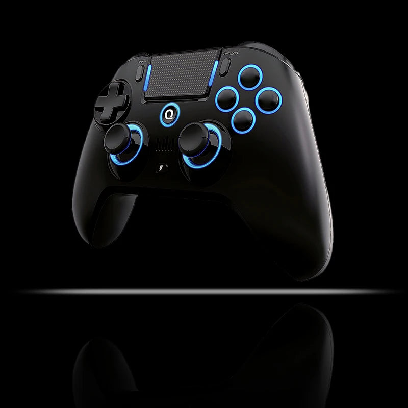 Original QRD Spark N5 Wireless Controller For PS4/PS3/IOS/Android/PC Hall Joystick Vibration Effect For PS5 Via Converter