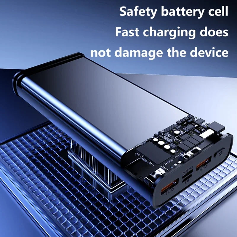 2025 New CCC Certified 20000mAh 74Wh 120W טעינה מהירה Type C Digital Display Magnetic Power Bank for iOS Android