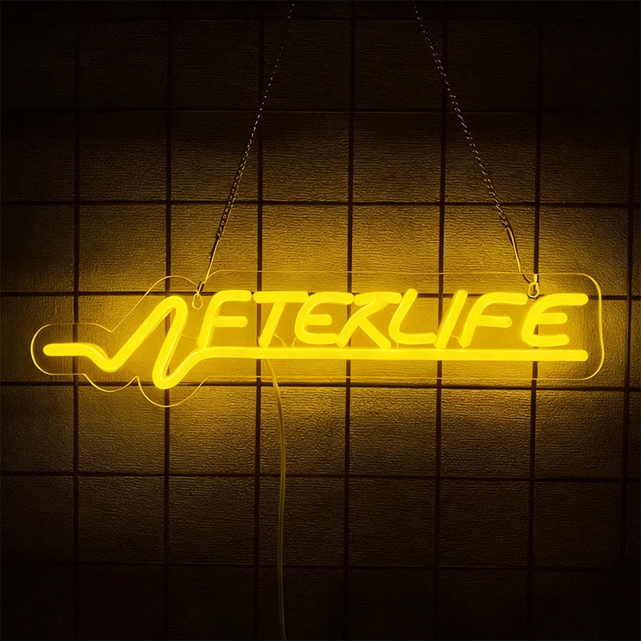Cyberpunk Neon Sign Game LED Sign for Wall Decor Shooting Games Neon Light for Gaming Room Man Cave Bedroom Gifts for Teen Boys