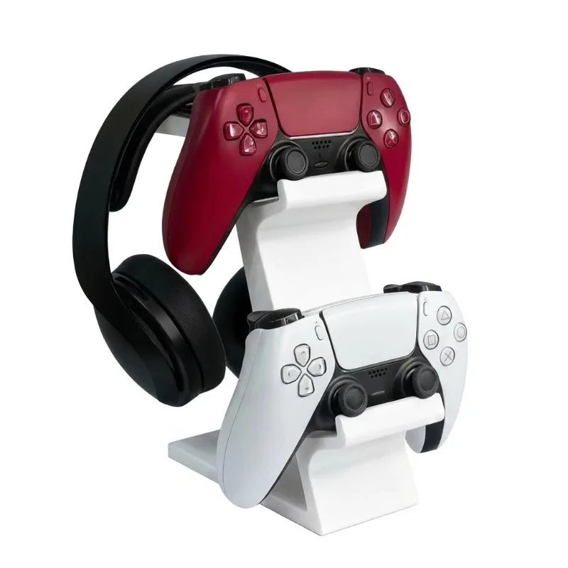 Game Standing Headphone Controller Stand Holder Gamepads Multi-Functional Gaming Accessory Universal for PS4/PS5/XBOX Standing