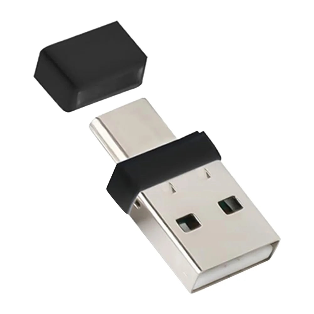 USB Type C 2 In 1 Mouse Mover Driver-Free Automatic Mouse Wiggler Prevent Laptop Entering Sleep Mini Mouse Shaker for Tablet PC