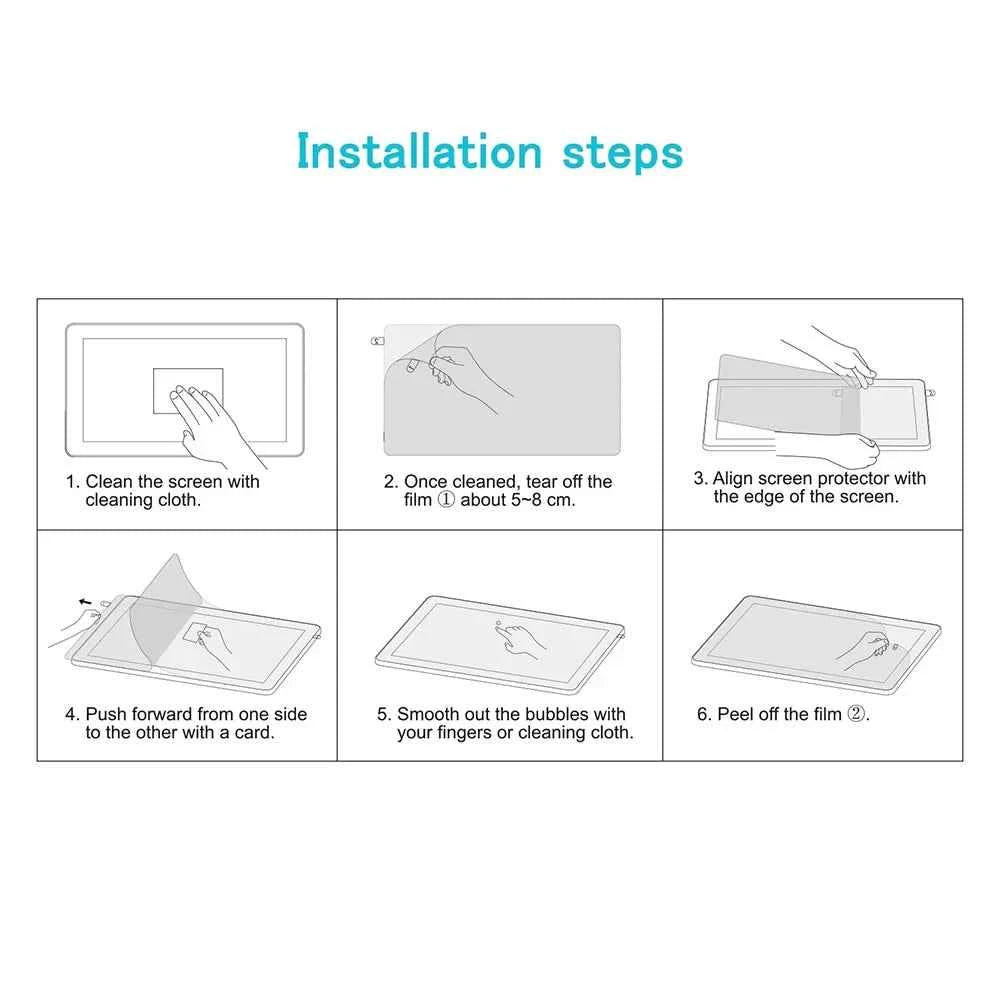 Protective Film ONLY for XPPEN Artist 22E Pro Drawing Monitor Paper Like Feeling Film