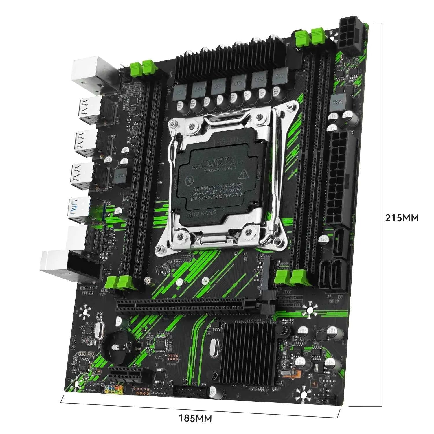 MACHINIST X99 PR9 X99 Motherboard Support LGA 2011-3 Intel Xeon E5 V3&V4 CPU DDR4 RAM SATA/NVME M.2 Slot USB3.0