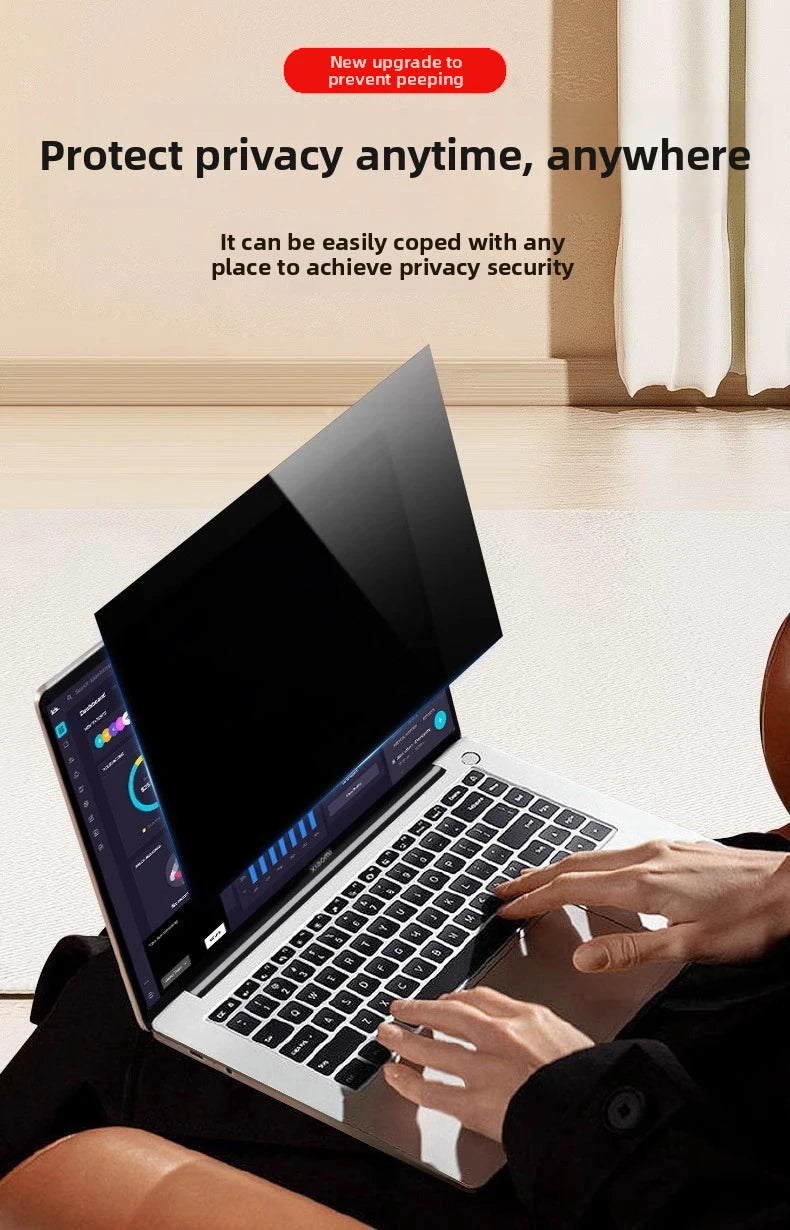 for 13/14/16/17/18 inch laptop privacy film customized size anti reflection and anti blue light radiation screen protector film