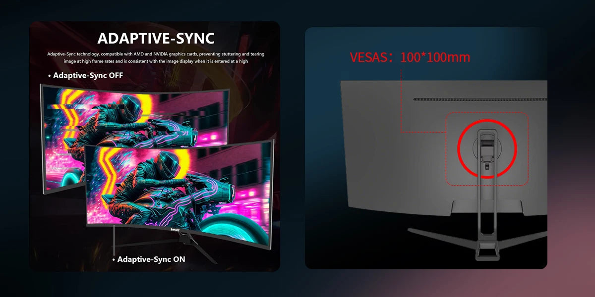 Suevery 34-Inch 4K(3440*1440) 144Hz Curved Gaming Monitor  Curved 1500R with FreeSync,HDR10, 1ms,Eye Care