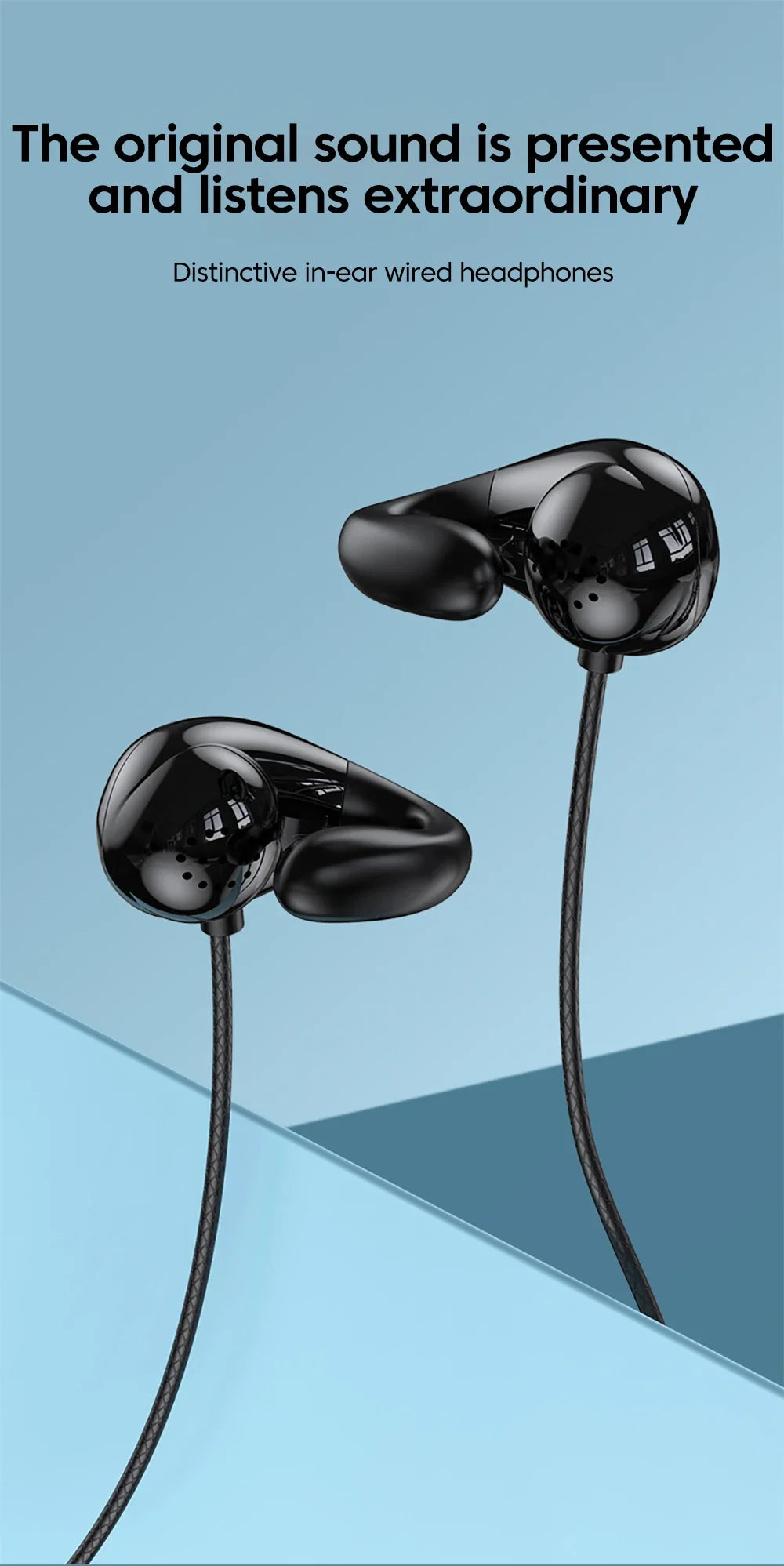 Type C Over-ear Wired Headphones With 3.5mm Ear Clips Non-inferior Earphones Wireless Control With Microphone Limited Editio