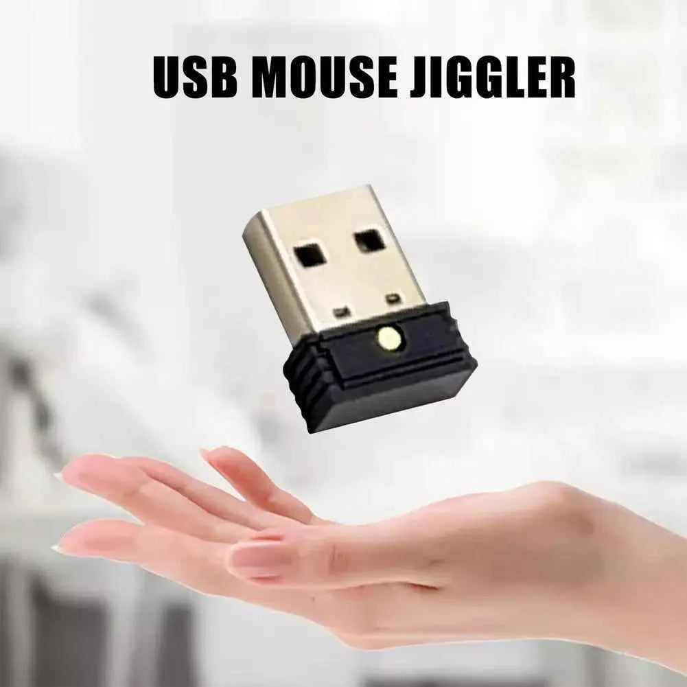 Mouse Jiggler Mover Wiggler Undetectable Shaker USB Port for Computer Laptop, Plug-and-Play Keeps Computer Awake Mouse Movement