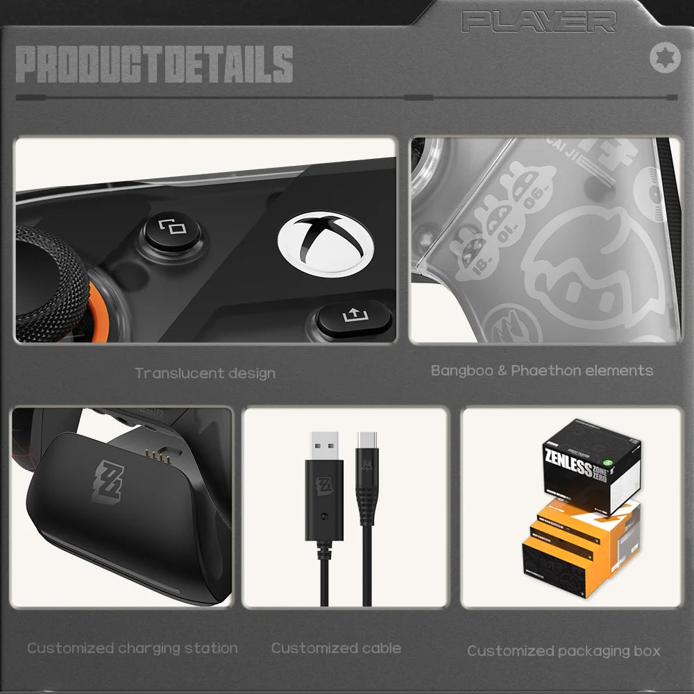 GameSir G7 Pro Zenless Zone Zero Edition, Wireless Xbox Controller for Xbox Series X | S, Xbox One X | S, Steam, PC, Android