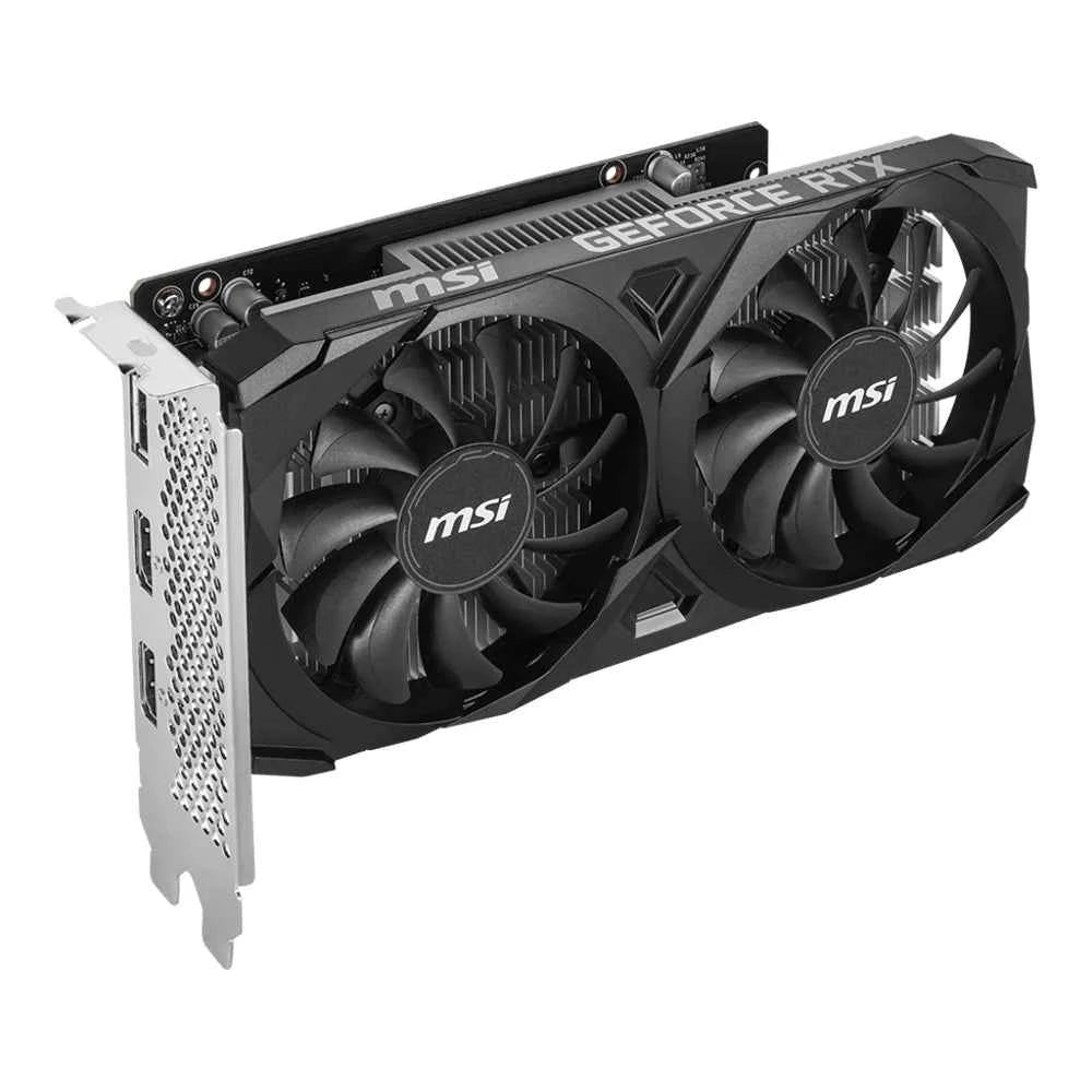 MSI GeForce RTX 3050 VENTUS 2X 6G OC Gaming Graphics Card 6GB GDDR6 96-bit HDMI DP PCI-E 4.0x8 Desktop Full New Game Video Card