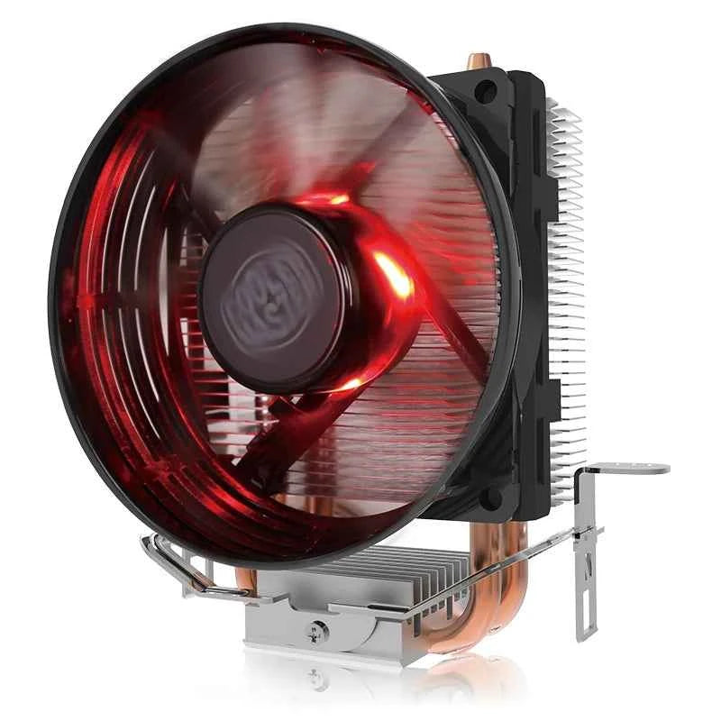 Cooler Master T20 CPU Cooler, 2 Heat Pipe CPU Processor Radiator for LGA 775/1150/1151/1155/1156/1200 AMD AM4