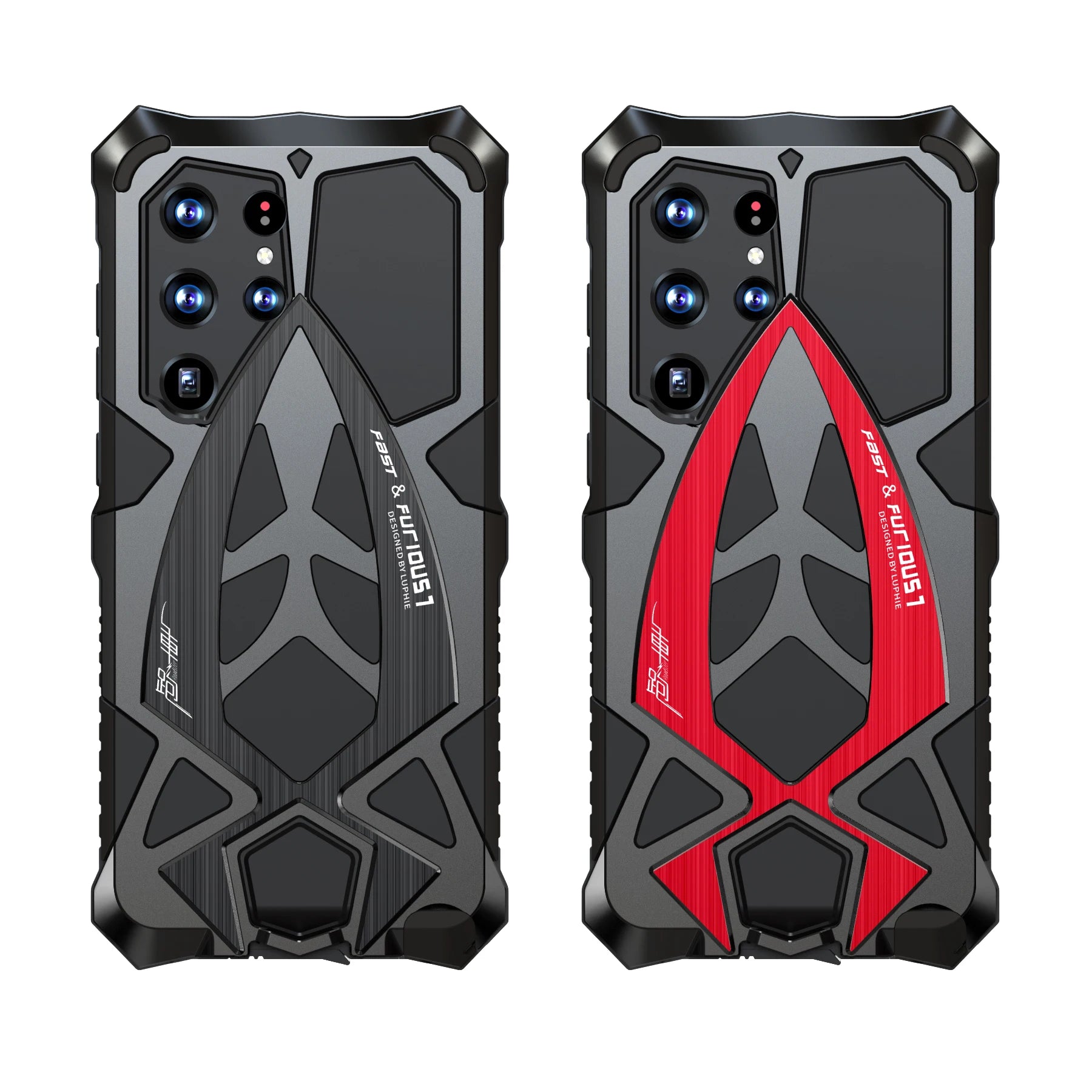Military Grade Heavy Armor Metal Phone Case for For Samsung Galaxy S26 S25 S24 S23 S22 Ultra Luxury Shockproof Back Cover Bumper