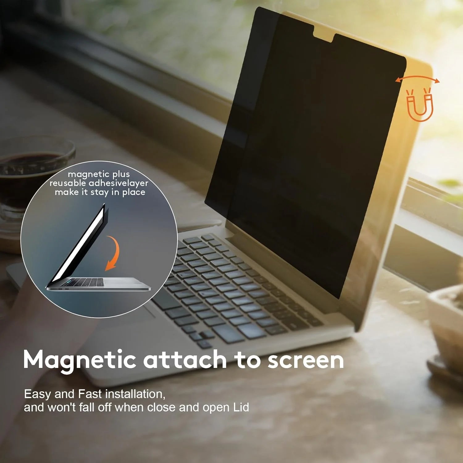 For Macbook Monitor Privacy Screen Protector For Macbook Pro 14 M5 2025 For Macbook Air 13.6 inch M4 2025 Screen Protector