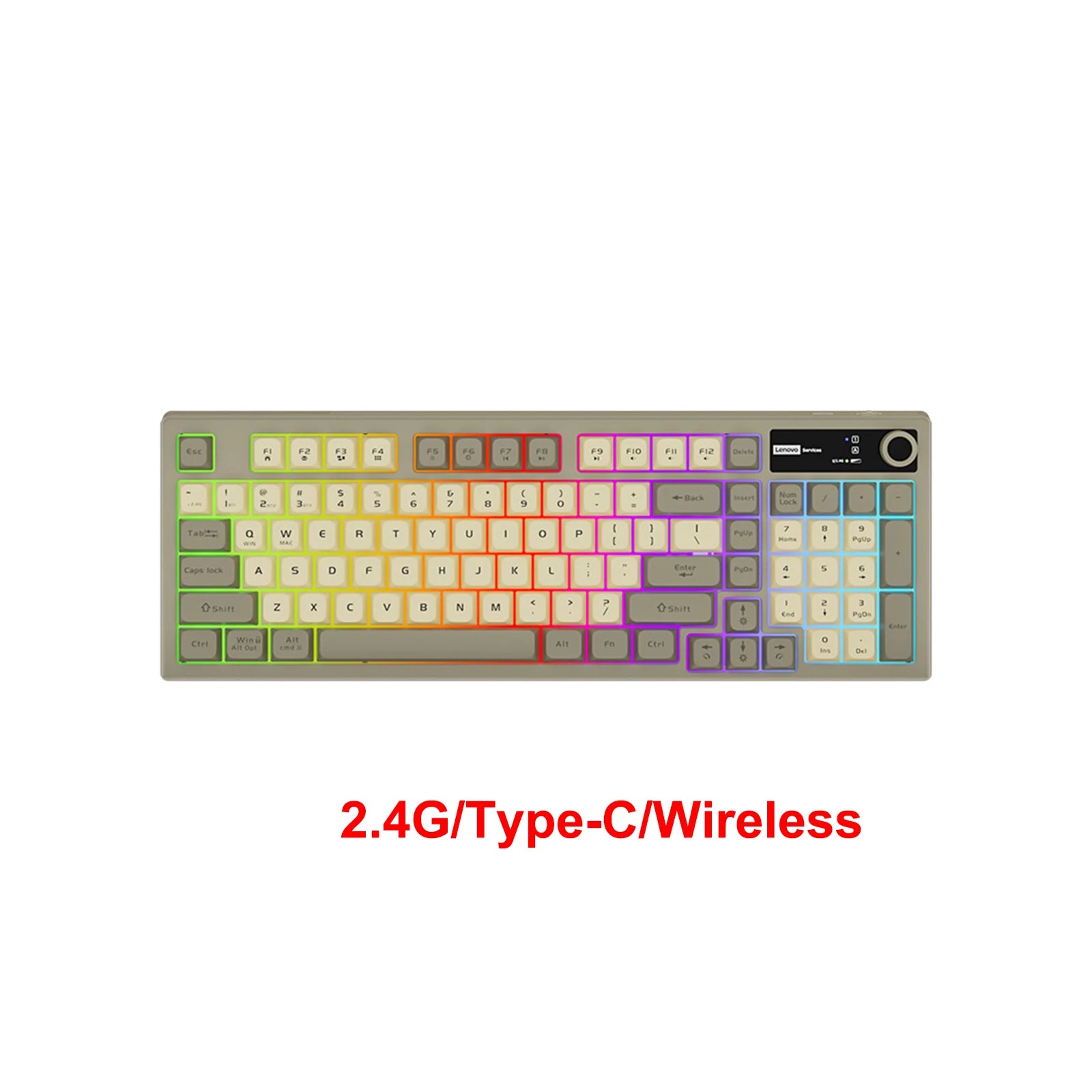 Lenovo K280 Tri-Mode Wireless Multi-Device Switching Keyboard