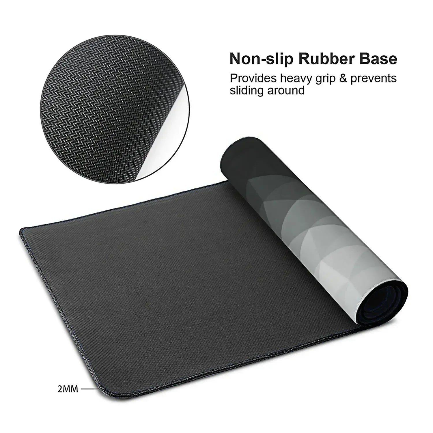 New Large Mouse Pads For Desk, Gaming Mouse Pad, Mouse Pad with Stitched Edges and Non-Slip Rubber Base, Extended And Thickened