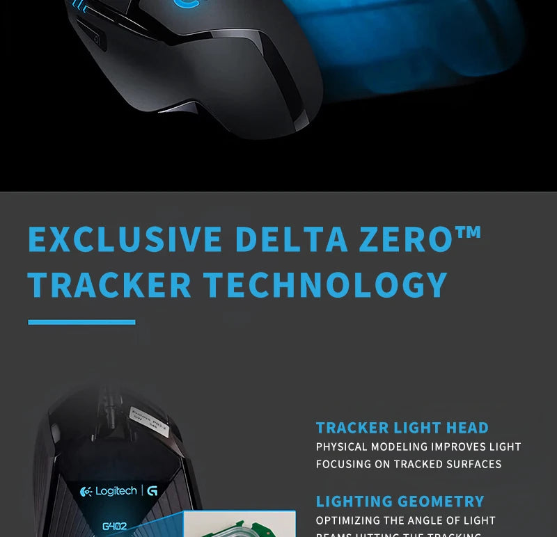 [Limited-time Discount] Logitech G402/M100R/G102 Gaming Mouse - The Perfect Time to Purchase!