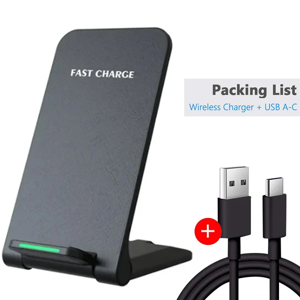 30W Wireless Charger Fast support for Samsung S26-S21 Ultra Quick Charging Stand For iPhone 17-12Pro Max Xiaomi 17 14