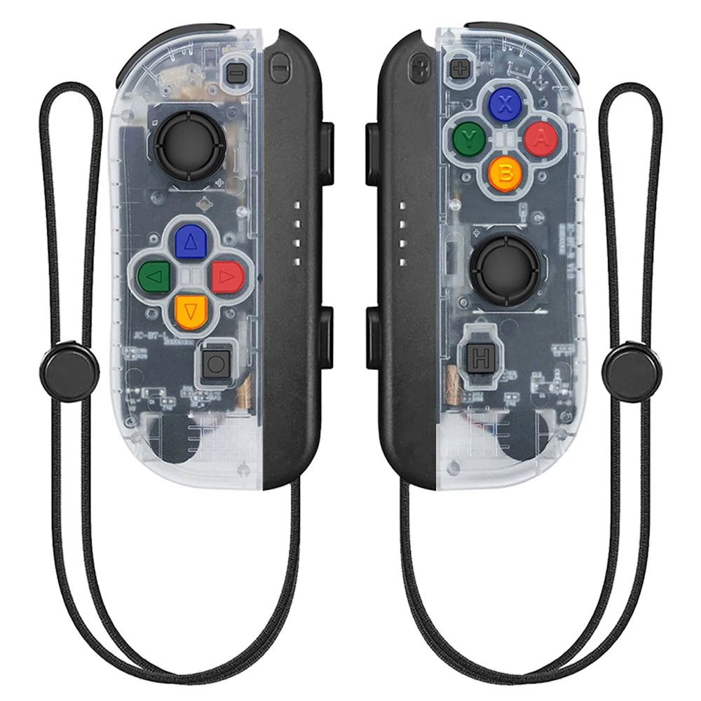 Joy Pad Joycons Gamepad for Nintendo Switch Joystick Bluetooth Wireless Game Controller Joystick with Trubo Video Game Consoles