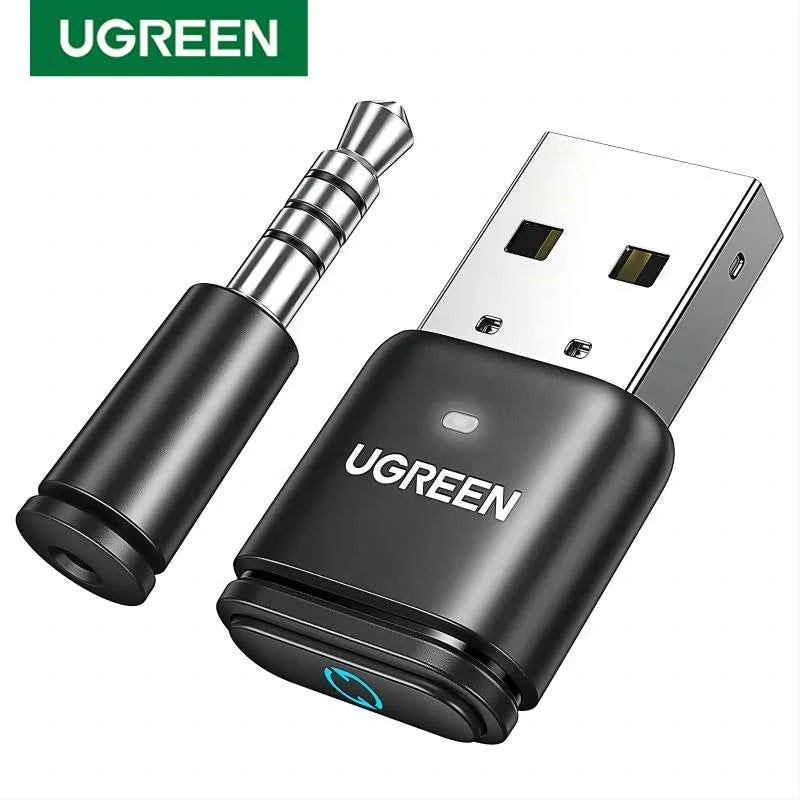 USB Bluetooth 5.3 Transmitter AptX HD AD Audio Adapter for PS5 PS4 Nintendo Switch Headset Speaker Mic Bluetooth Receiver