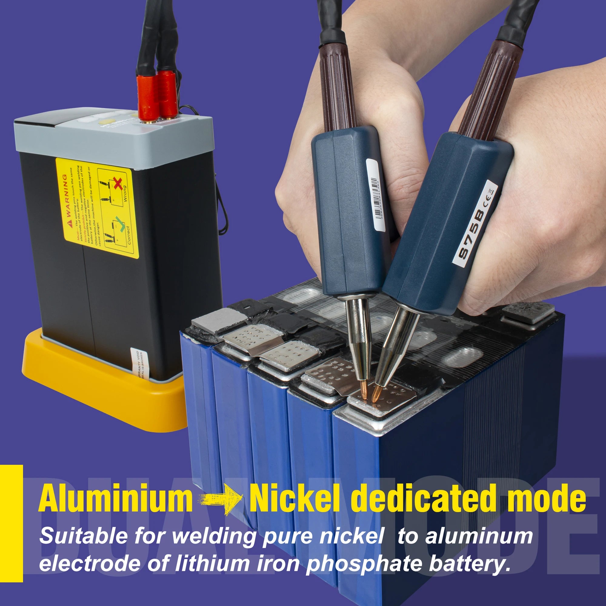 Heltec 21KW 36KW 42KW Capacitor Storage Battery Spot Welding Machine/Portable Small Spot Welder LED Display 0.5mm Thickness