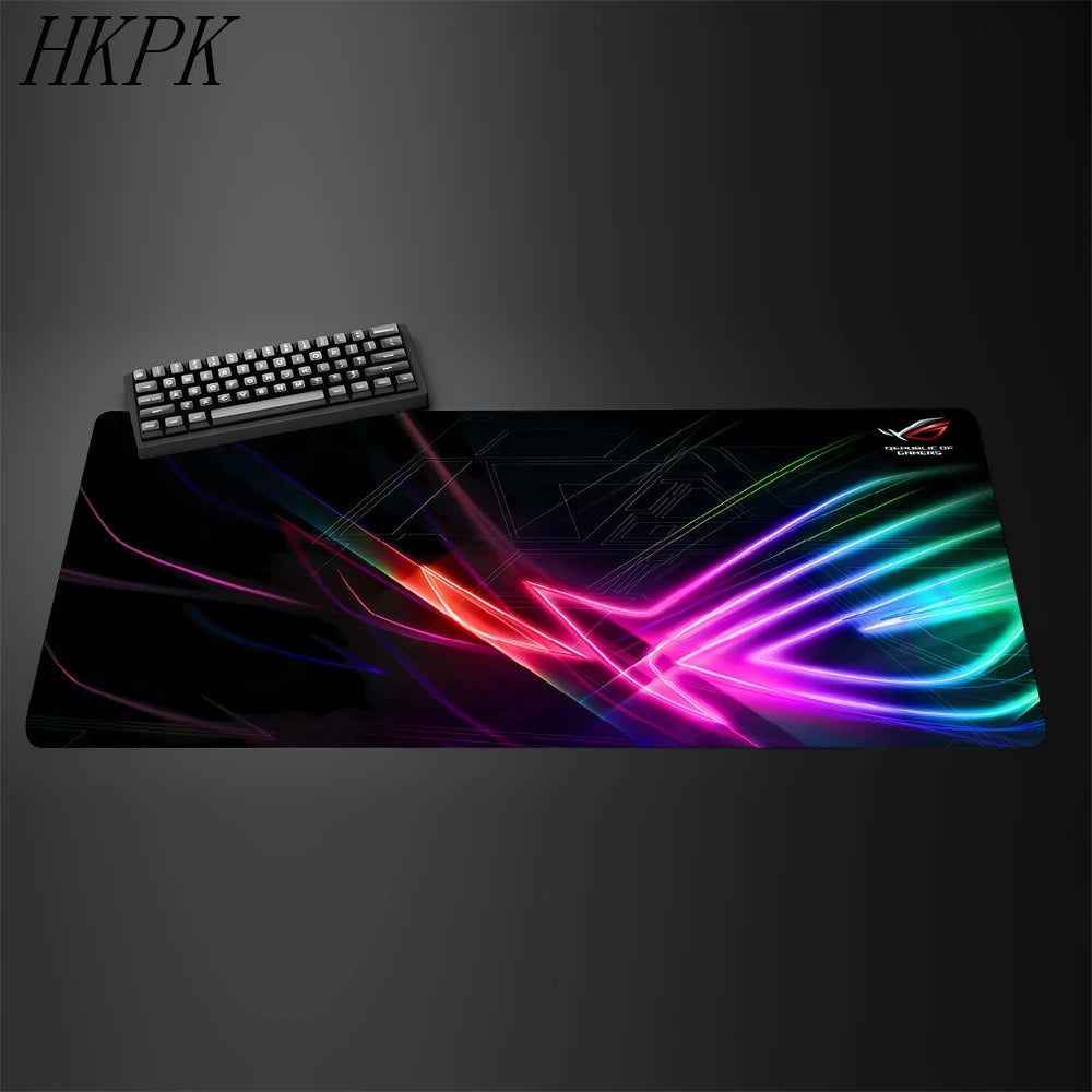 Gamer Mouse Pad Cartoon Asus Deskmat Gaming Mousepad Desk Protector Pc Accessories Mats Kawaii Anime Extended Mause Pads