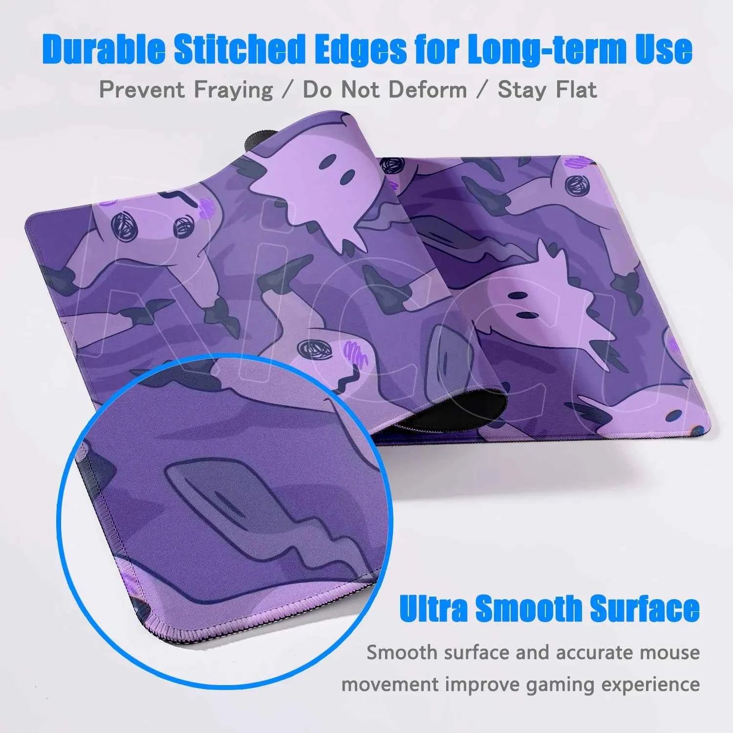 HD Rubber Non-slip Mouse Pads Gaming P-Pokemons Mimikyu Mousepad Mouse Pad Kawaii Large Gamer XXL Pc Keyboard Desk Mouse Mat Rug