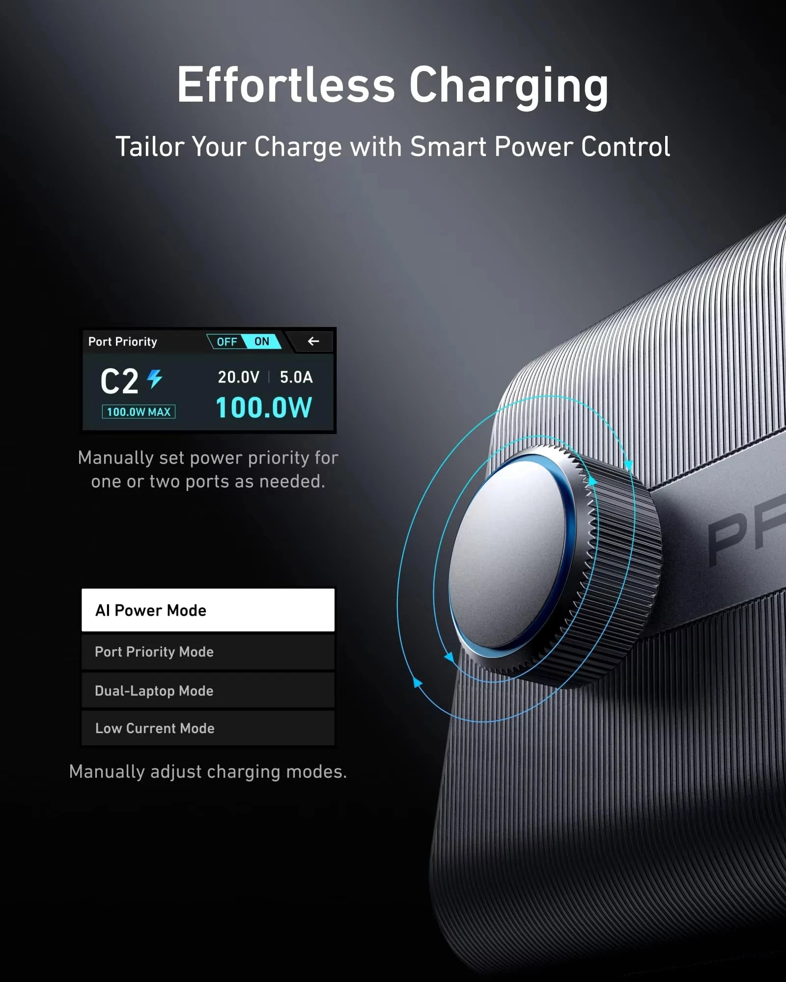 Anker Prime 250W USB-C Charger A2345, Ultra-Fast 6-Port GaN Charging Station, 2.26