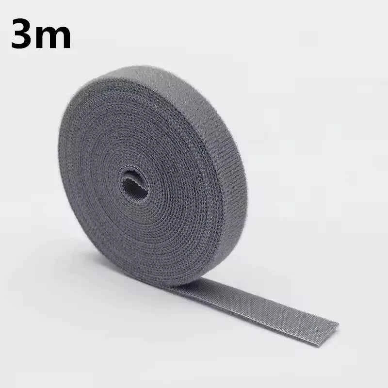 1/5m Cable Organizer Cable Management Wire Winder Tape Earphone Mouse Cord Management Ties Protector for iPhone Xiaomi Samsung